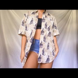 Sailboat Button Down